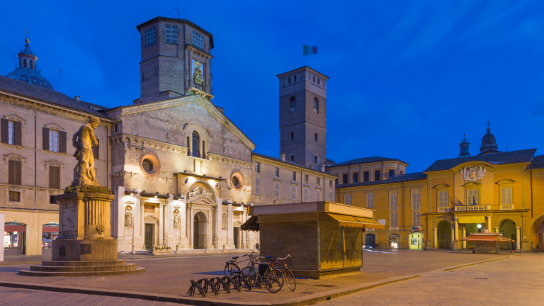 Piazza Prampolini di Reggio Emilia. Foto di ANCE Reggio Emilia